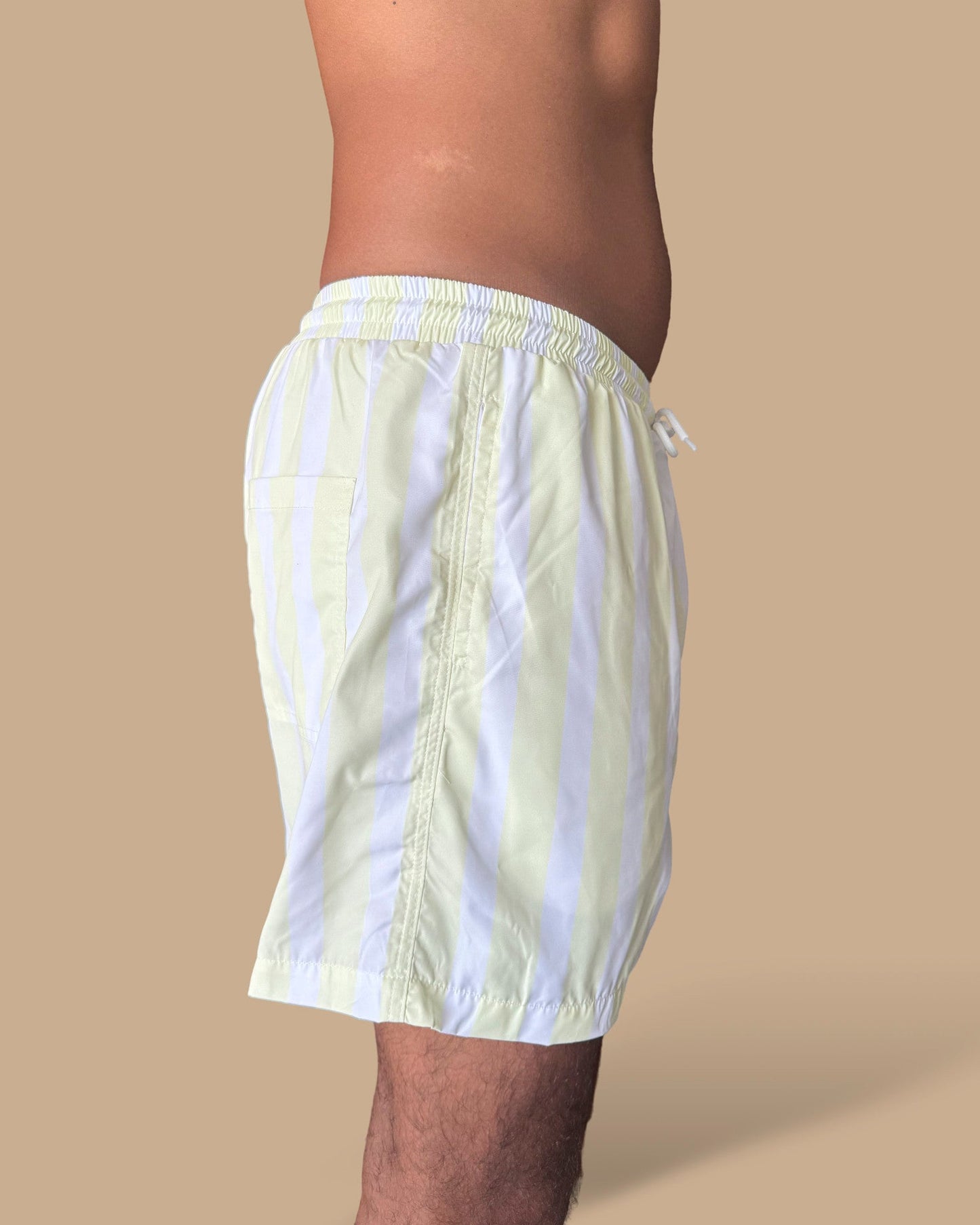 Break-Point Swim Shorts - Striped