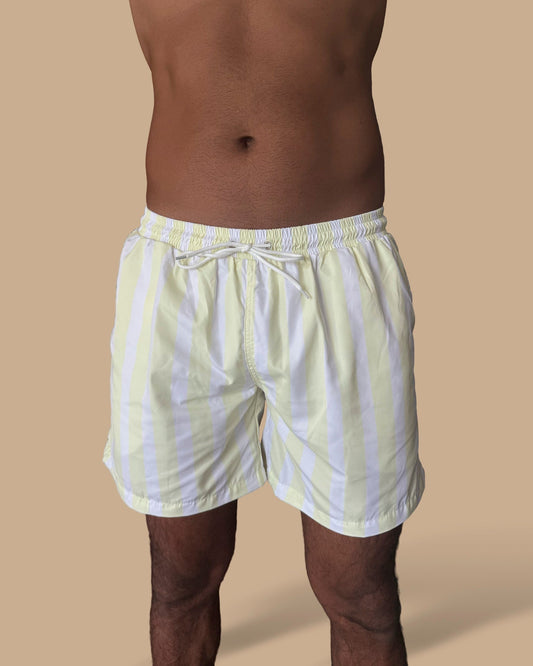Break-Point Swim Shorts - Striped