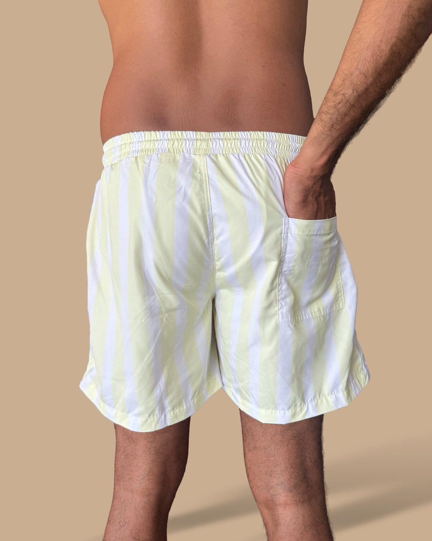 Break-Point Swim Shorts - Striped