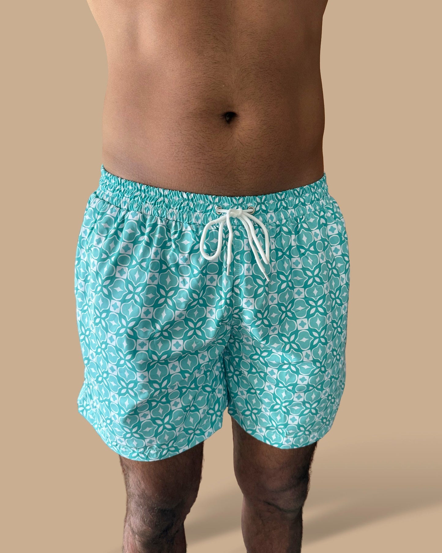 Break-Point Swim Shorts - Abstract