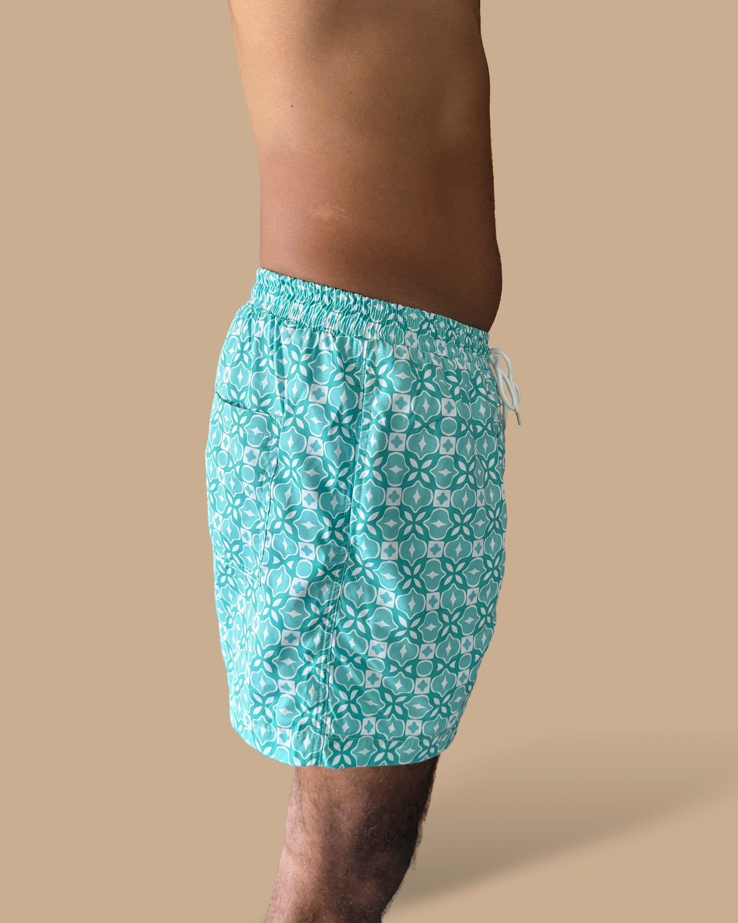 Break-Point Swim Shorts - Abstract