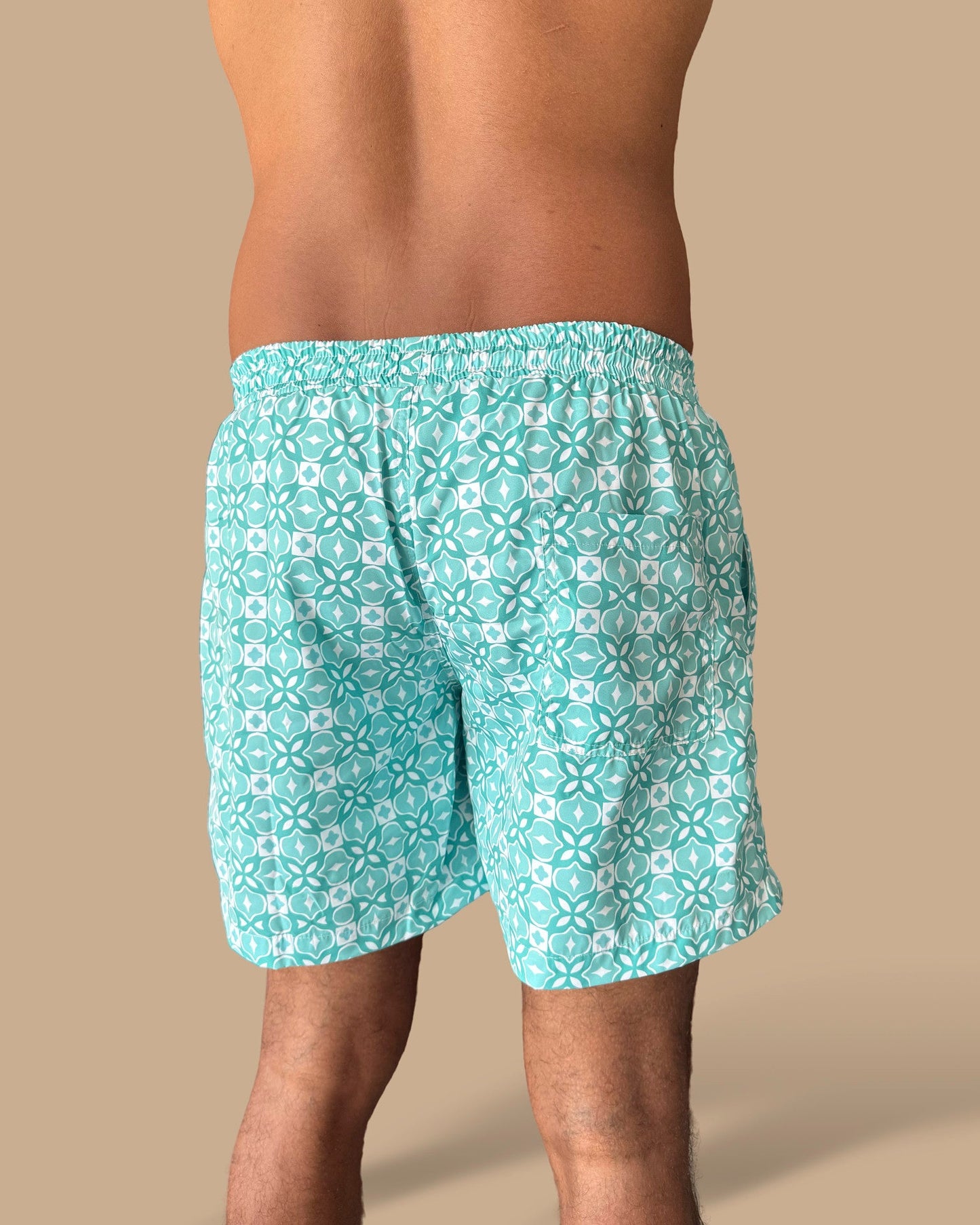 Break-Point Swim Shorts - Abstract