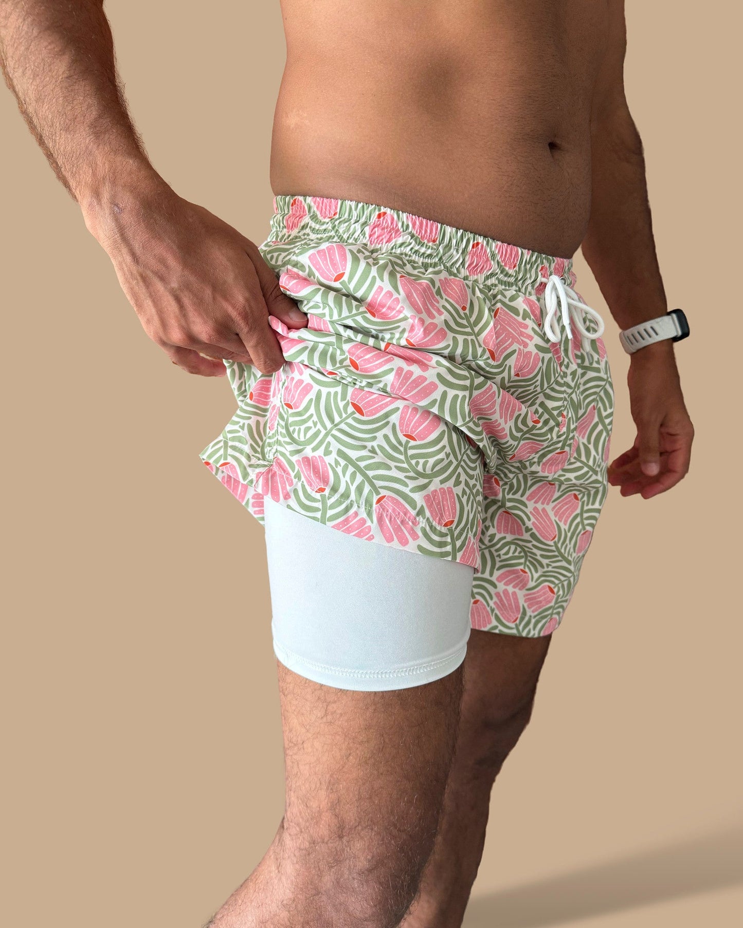 Break-Point Swim Shorts - Floral